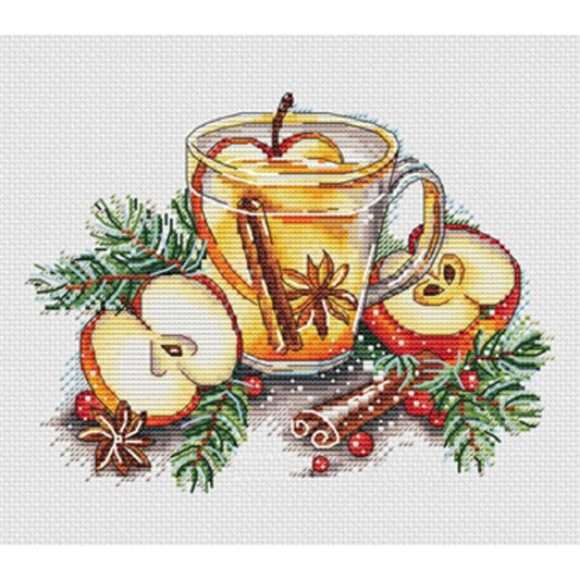 Kitchen Wares - Full 11CT Stamped Cross Stitch 25x21CM - Yishu