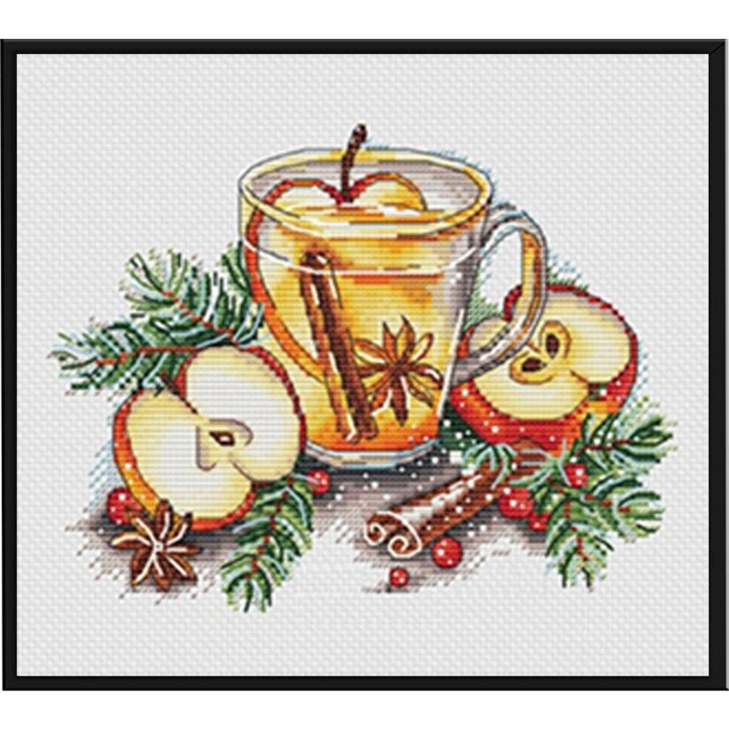 Kitchen Wares - Full 11CT Stamped Cross Stitch 25x21CM - Yishu