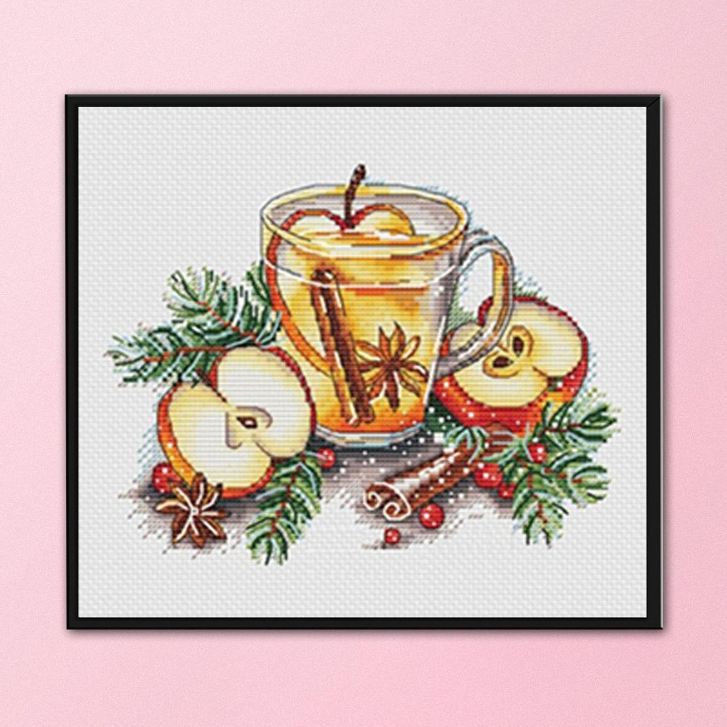 Kitchen Wares - Full 11CT Stamped Cross Stitch 25x21CM - Yishu