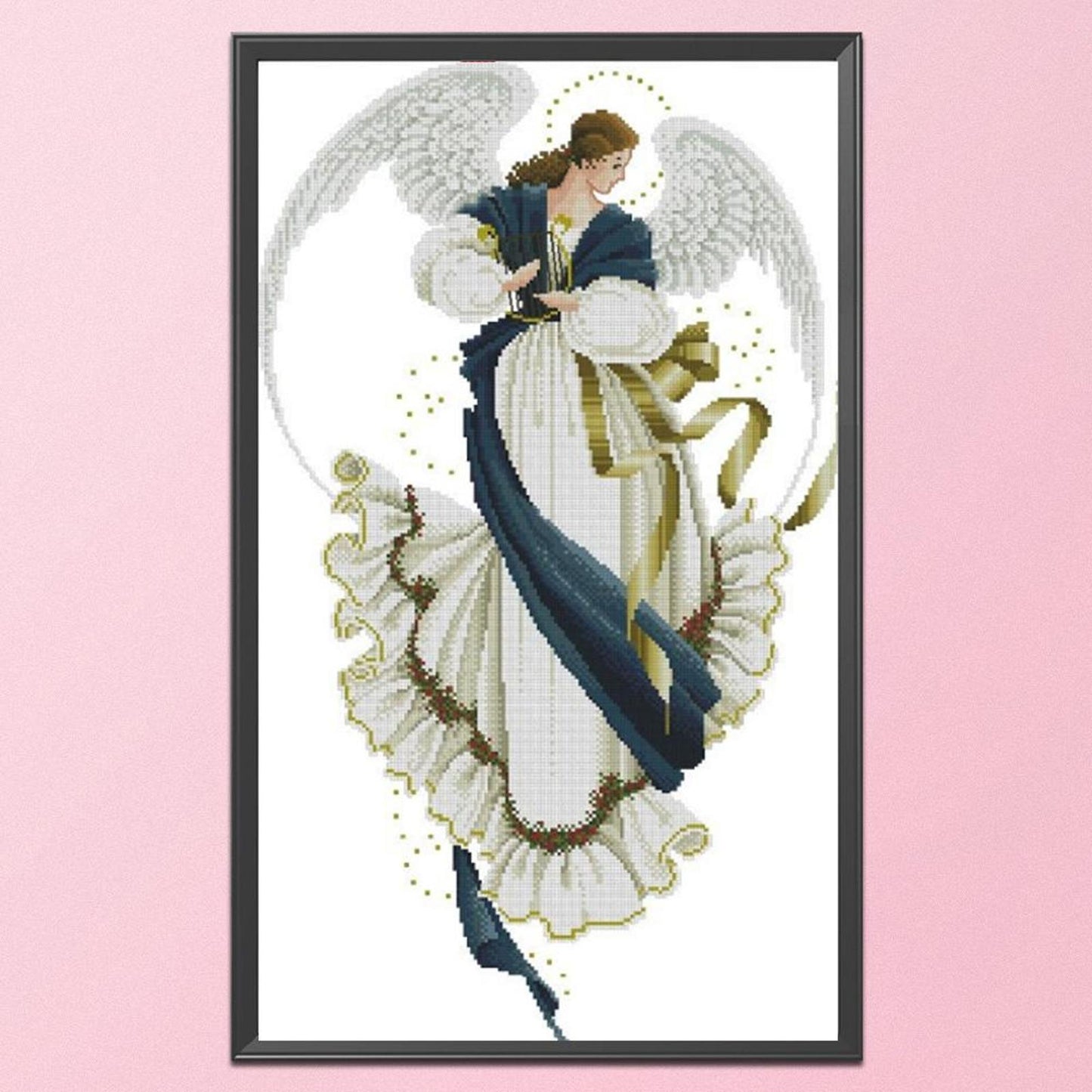 Winged Woman - Full 11CT Stamped Cross Stitch 40x68CM - Yishu