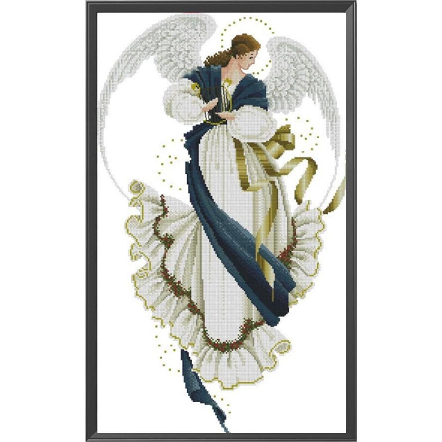 Winged Woman - Full 11CT Stamped Cross Stitch 40x68CM - Yishu
