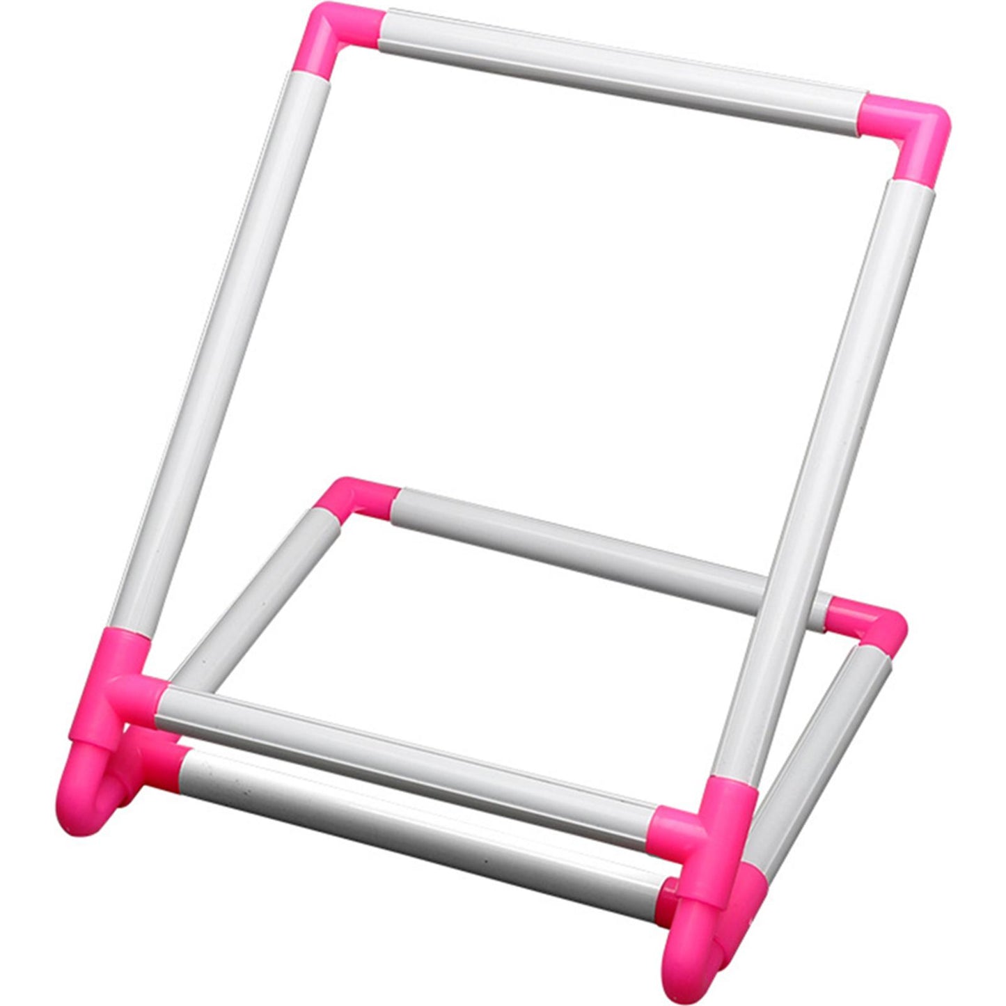 PVC Embroidery Hoop Stand Set Cross Stitch Hoop Plastic Embroidery Frame Stand