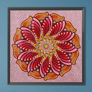 Mandala 30*30CM(Canvas) Full Partial Special Shaped Drill Diamond Painting