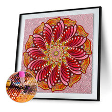 Load image into Gallery viewer, Mandala 30*30CM(Canvas) Full Partial Special Shaped Drill Diamond Painting
