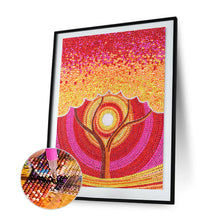 Load image into Gallery viewer, Orange Tree 30*40CM(Canvas) Full Partial Special Shaped Drill Diamond Painting
