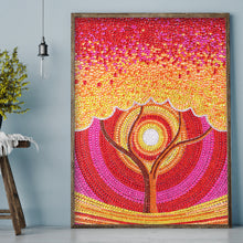 Load image into Gallery viewer, Orange Tree 30*40CM(Canvas) Full Partial Special Shaped Drill Diamond Painting
