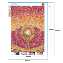 Load image into Gallery viewer, Orange Tree 30*40CM(Canvas) Full Partial Special Shaped Drill Diamond Painting
