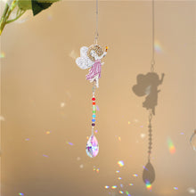 Load image into Gallery viewer, Crystal Diamond Angel Tears Catching Light Hanging Wind Decor (Fairy Angel)
