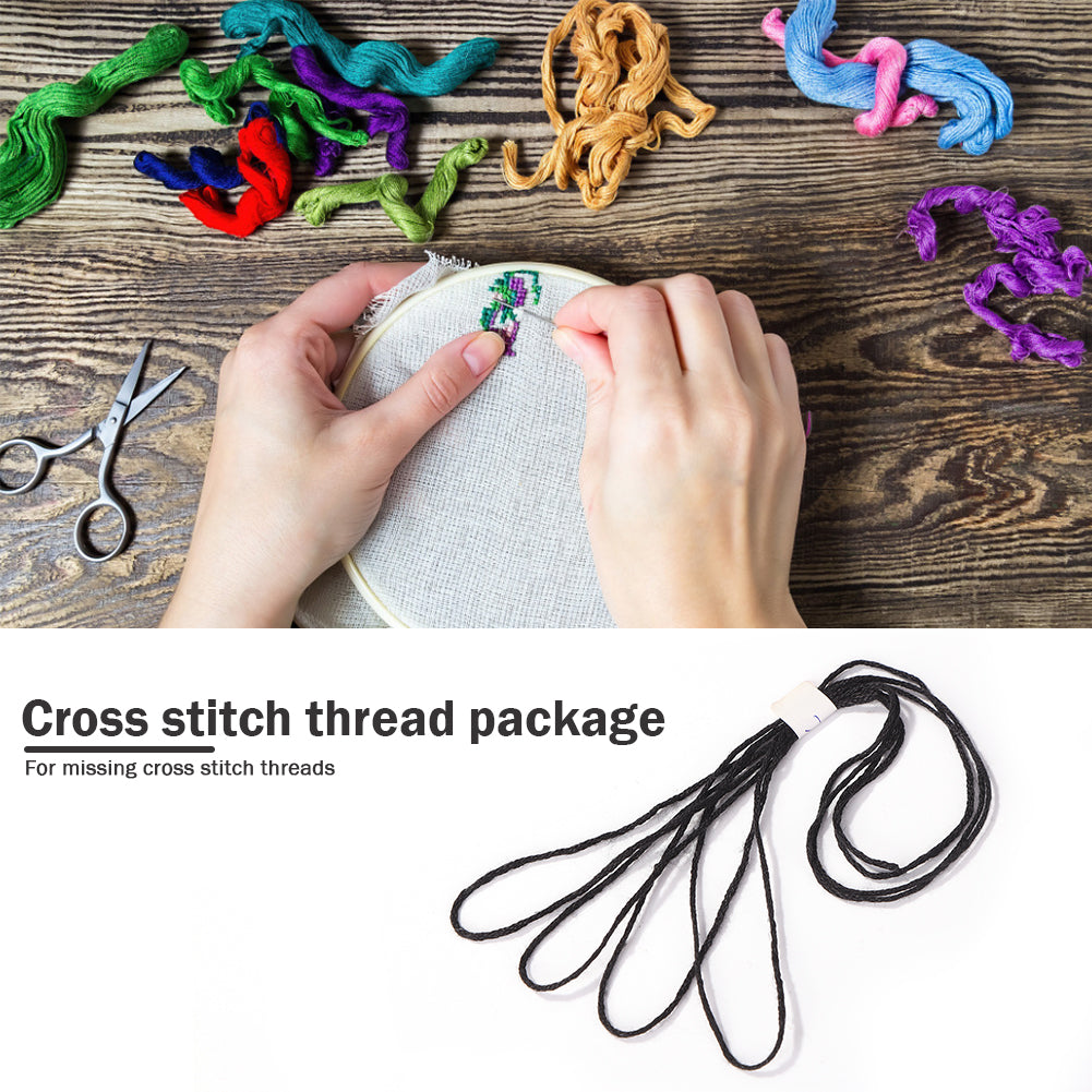 Cotton Cross Stitch Replacement Thread Skeins Embroidery Thread Kit (310)