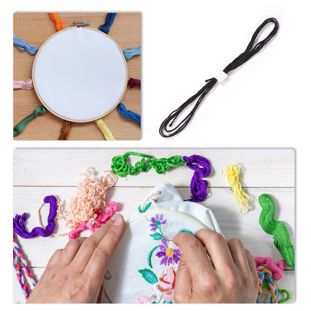 Cotton Cross Stitch Replacement Thread Skeins Embroidery Thread Kit (310)