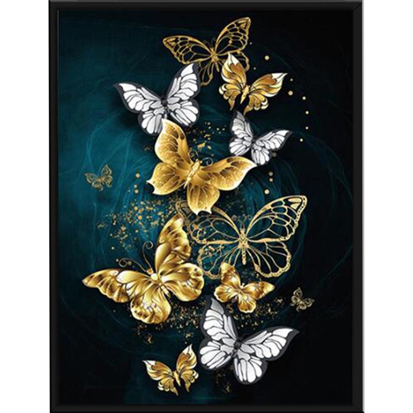 Butterfly - Full 11CT Stamped Cross Stitch 40x50CM - Band