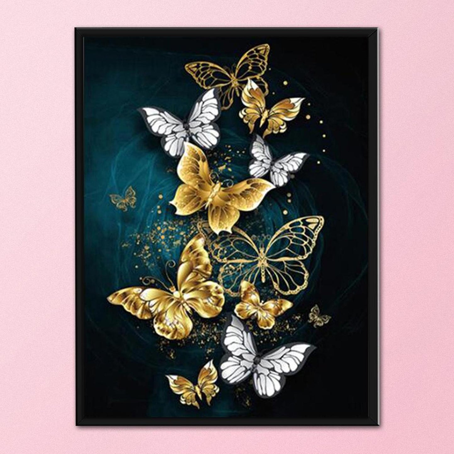 Butterfly - Full 11CT Stamped Cross Stitch 40x50CM - Band