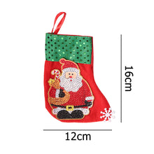 Load image into Gallery viewer, 3pcs Christmas Stockings Hanging Pendants DIY Diamond Painting Kit
