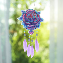Load image into Gallery viewer, Diamond Painting Dream Light Catcher Wind Chime Crystal Pendant
