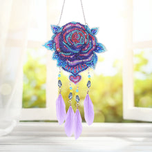 Load image into Gallery viewer, Diamond Painting Dream Light Catcher Wind Chime Crystal Pendant
