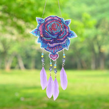 Load image into Gallery viewer, Diamond Painting Dream Light Catcher Wind Chime Crystal Pendant
