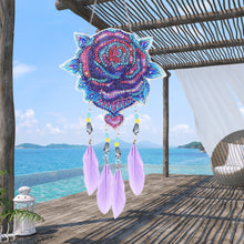 Load image into Gallery viewer, Diamond Painting Dream Light Catcher Wind Chime Crystal Pendant
