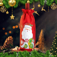 Load image into Gallery viewer, DIY Special Drill Diamond Painting Christmas Wine Bottle Covers
