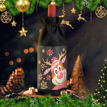 Load image into Gallery viewer, DIY Special Drill Diamond Painting Christmas Wine Bottle Covers
