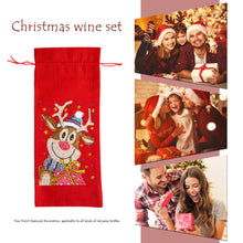 Load image into Gallery viewer, DIY Special Drill Diamond Painting Christmas Wine Bottle Covers
