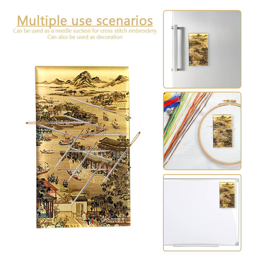May Refrigerator Magnet Acrylic Magnetic Sticker Sewing Needles Suction