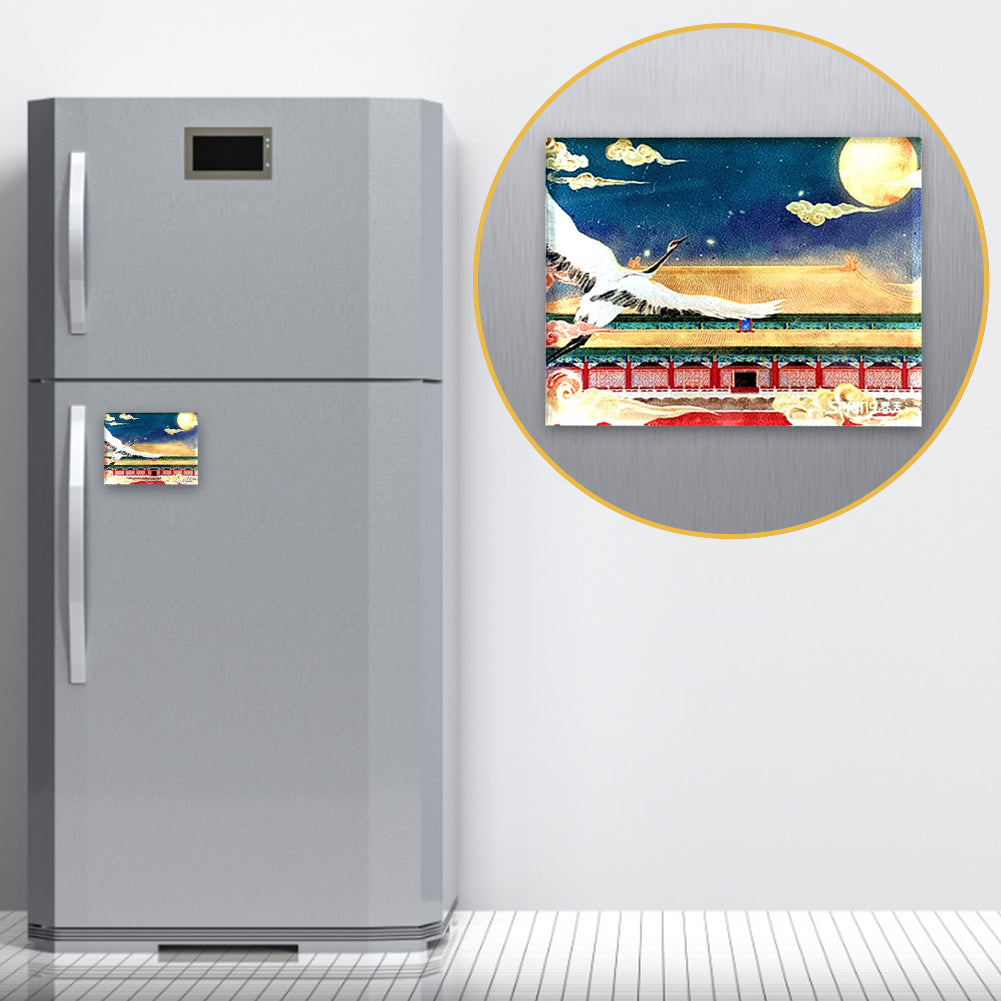 Magnets Refrigerators Stickers Magnetic Cross Stitch Needles Minder
