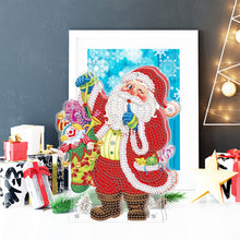 Load image into Gallery viewer, DIY Christmas Diamond Art Painting Lamp with Tools Diamond Painting Night Light
