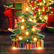Load image into Gallery viewer, DIY Christmas Diamond Art Painting Lamp with Tools Diamond Painting Night Light

