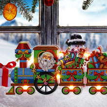 Load image into Gallery viewer, DIY Christmas Diamond Art Painting Lamp with Tools Diamond Painting Night Light
