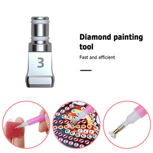Rhinestones Head Diamond Painting Point Drill Pen Tips DIY Decor (ZT006)