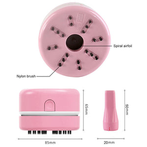 Portable Mini Dust Vacuum Desktop Cleaner Diamond Beads Sweeper (XCQ02)