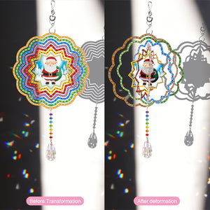 2D Flat DIY Diamond Art Sun Catcher Hanging Diamond Art Kits Diamond Art Pendant