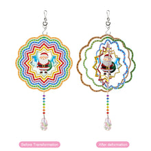 Load image into Gallery viewer, 2D Flat DIY Diamond Art Sun Catcher Hanging Diamond Art Kits Diamond Art Pendant
