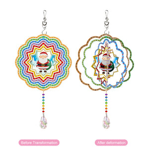 2D Flat DIY Diamond Art Sun Catcher Hanging Diamond Art Kits Diamond Art Pendant