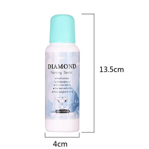 100ml Diamond Painting Sealer Conserver Permanent Hold Shine Effect Agent