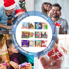 Load image into Gallery viewer, 12PCS DIY Diamond Painting Greeting Card Set Festival Pattern Congratulations
