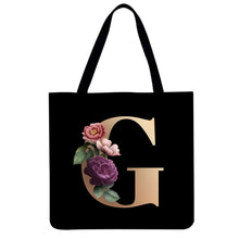 Load image into Gallery viewer, Canvas Bag-The 26 Letters of the Alphabet 40*40CM
