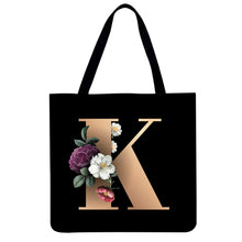 Load image into Gallery viewer, Canvas Bag-The 26 Letters of the Alphabet 40*40CM
