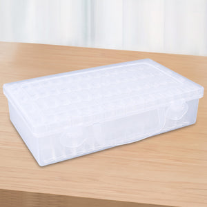 Diamond Painting Box Transparent Beads Storage Case Container (64 Grids)