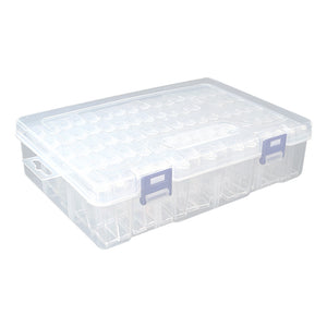 Diamond Painting Box Transparent Beads Storage Case Container (80 Grids)