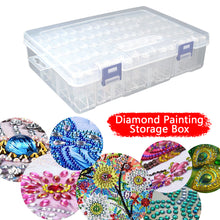 Load image into Gallery viewer, Diamond Painting Box Transparent Beads Storage Case Container (80 Grids)
