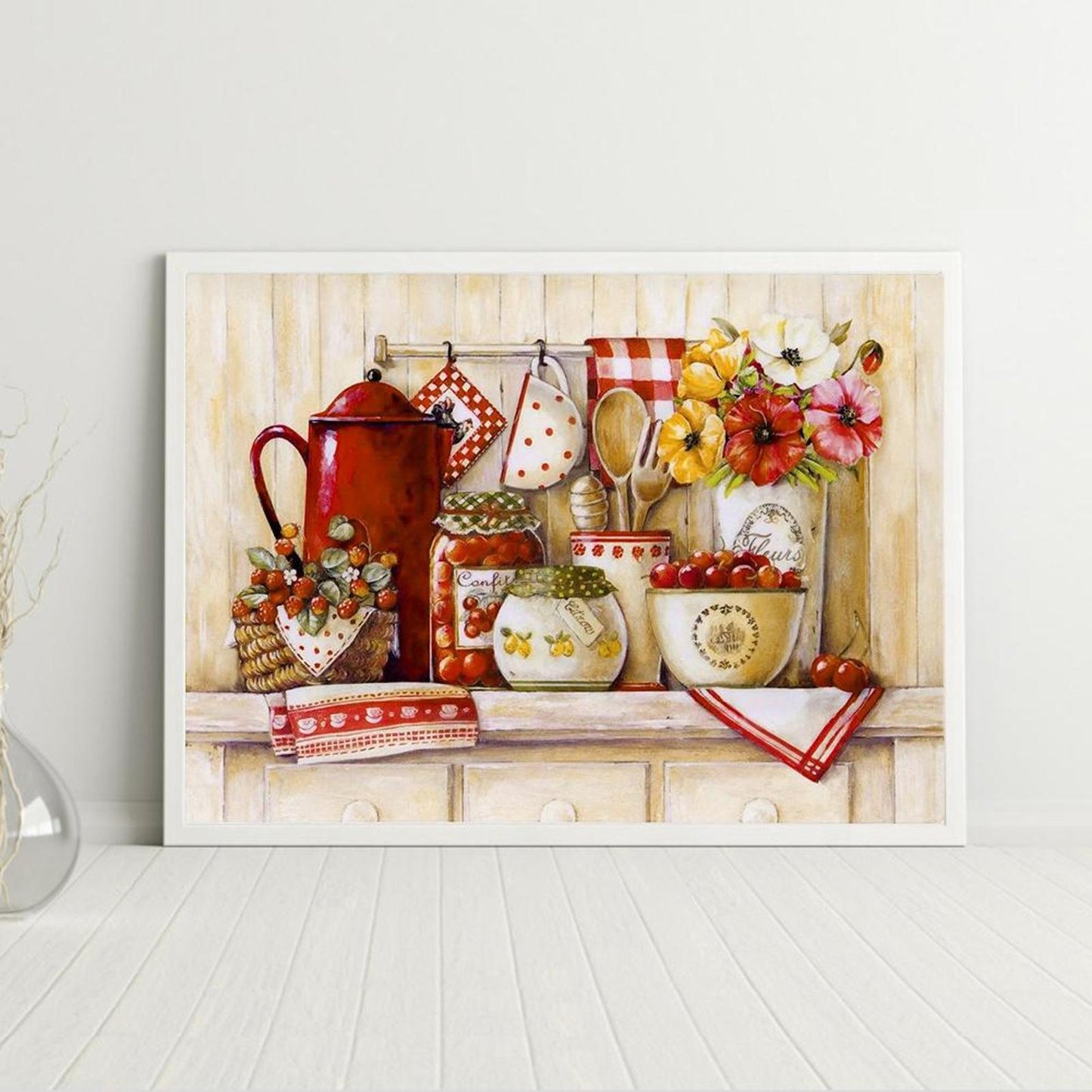 Kitchen Wares - Full 11CT Counted Cross Stitch 40x50CM - Band