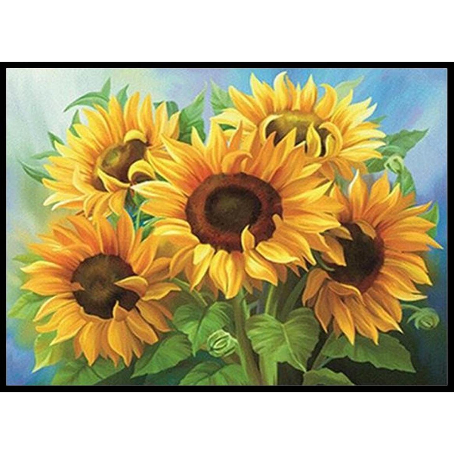 Sunflower - Full 11CT Counted Cross Stitch 65x50CM - Diy