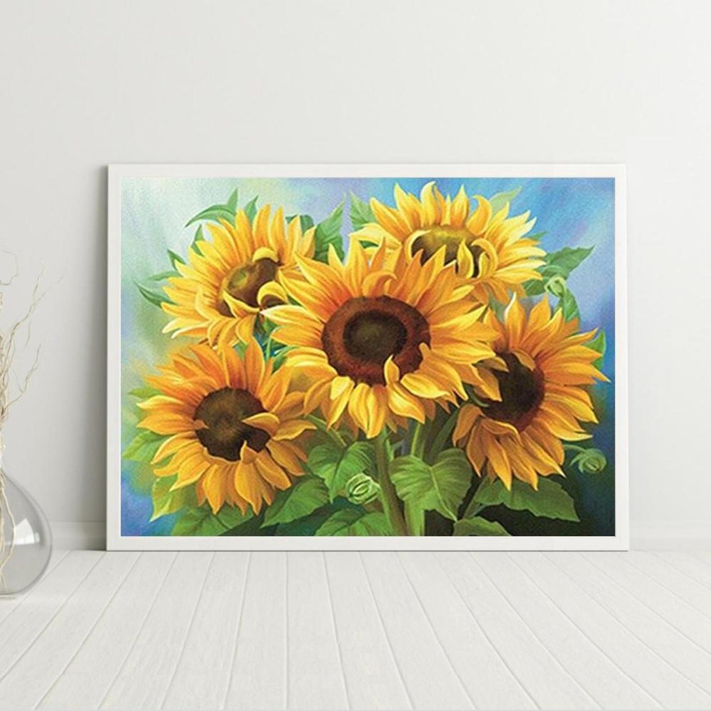 Sunflower - Full 11CT Counted Cross Stitch 65x50CM - Diy