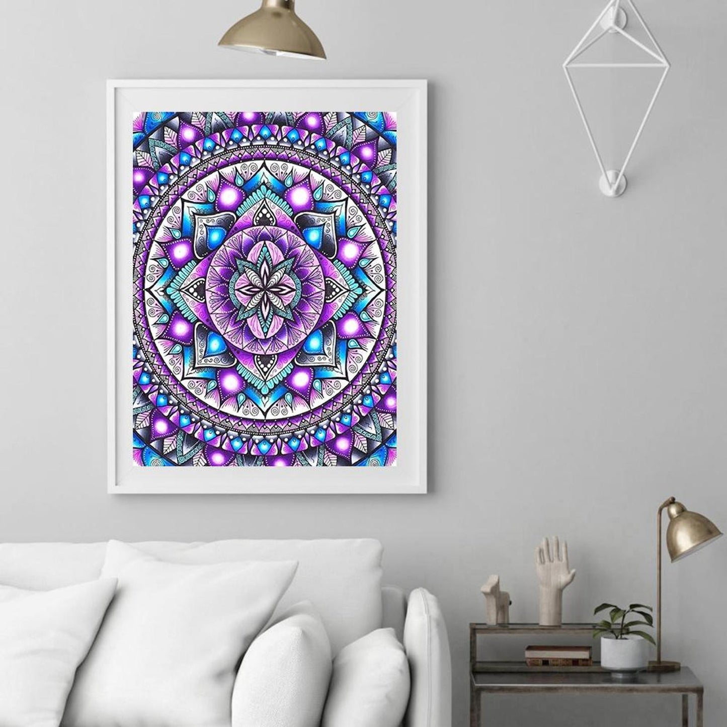 Mandala - Full 11CT Counted Cross Stitch 40x45CM - Band