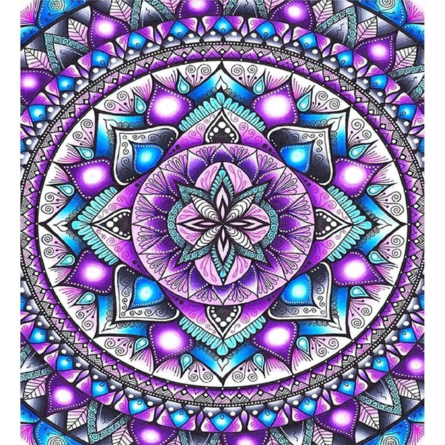 Mandala - Full 11CT Counted Cross Stitch 40x45CM - Band