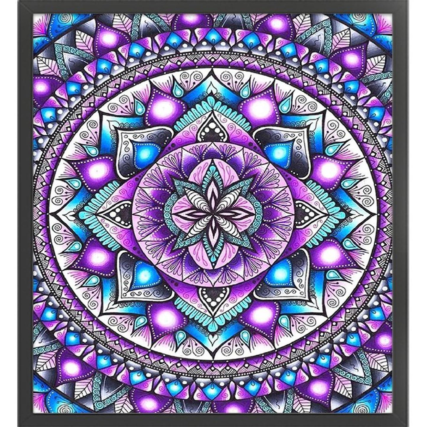 Mandala - Full 11CT Counted Cross Stitch 40x45CM - Band