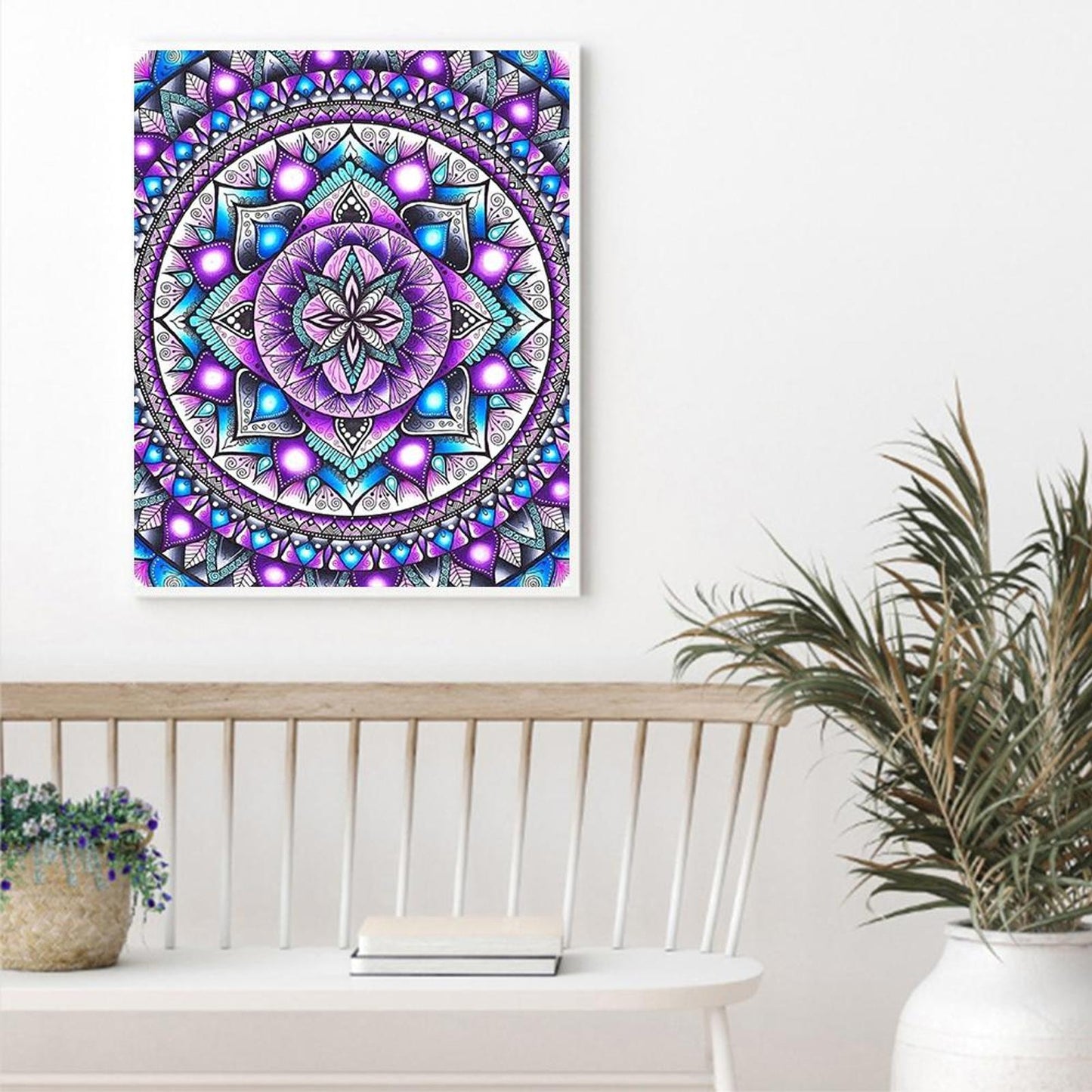 Mandala - Full 11CT Counted Cross Stitch 40x45CM - Band
