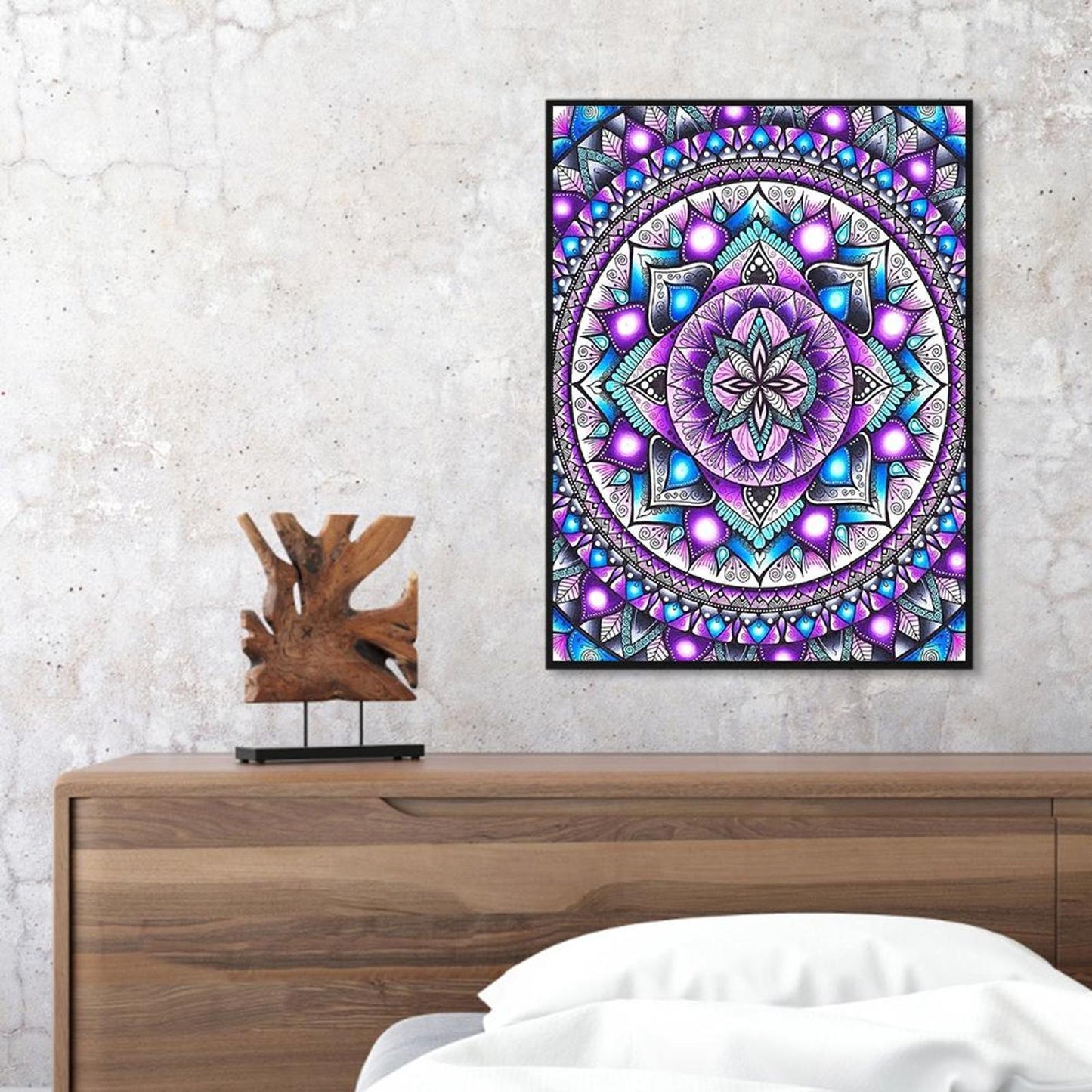 Mandala - Full 11CT Counted Cross Stitch 40x45CM - Band