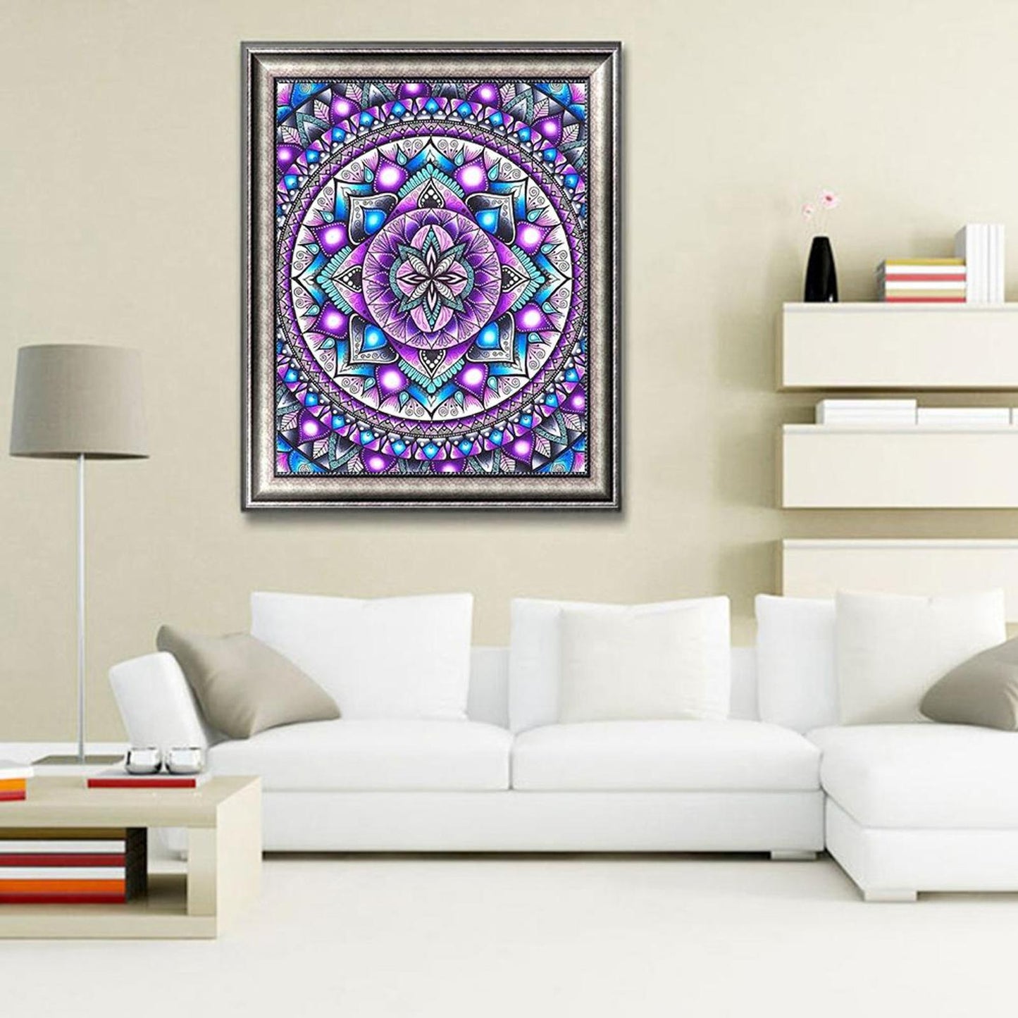 Mandala - Full 11CT Counted Cross Stitch 40x45CM - Band